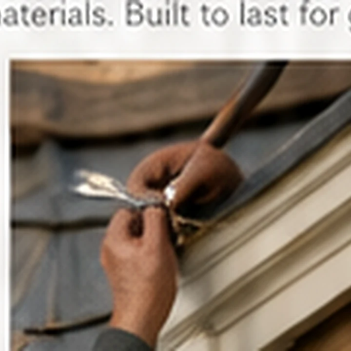 Craftsperson hand finishing exterior moulding on a timber clock tower